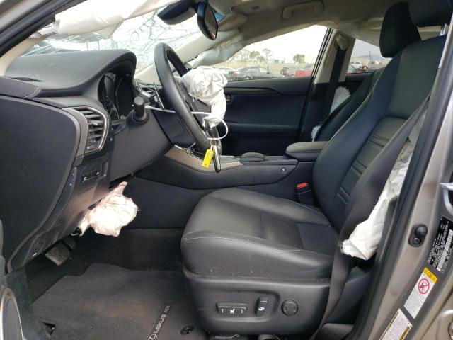 JTJYARBZ3J2108003 - 2018 LEXUS NX 300 BASE ვერცხლისფერი ფოტო 7