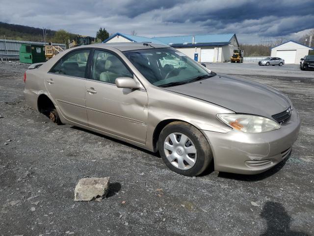 4T1BE32K33U208697 - 2003 TOYOTA CAMRY LE GOLD photo 4
