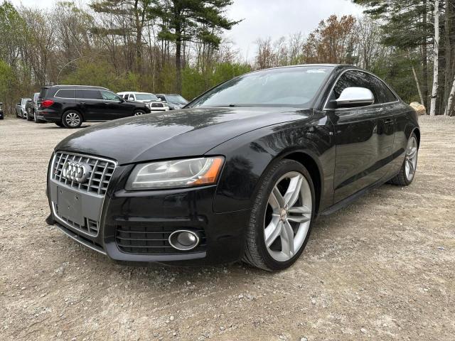 WAURV78T38A018219 - 2008 AUDI S5 QUATTRO BLACK photo 2