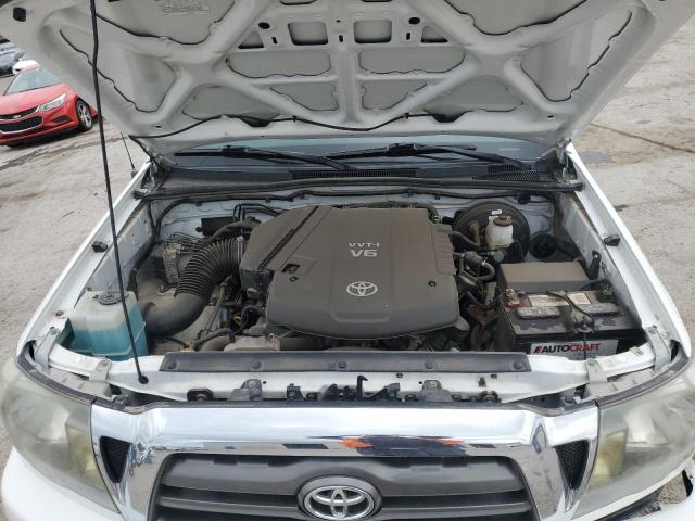 3TMJU4GN5AM092934 - 2010 TOYOTA TACOMA DOUBLE CAB PRERUNNER WHITE photo 11