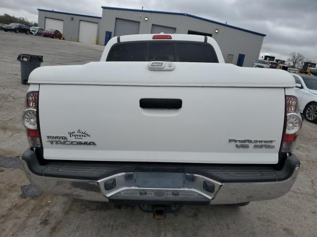 3TMJU4GN5AM092934 - 2010 TOYOTA TACOMA DOUBLE CAB PRERUNNER WHITE photo 6
