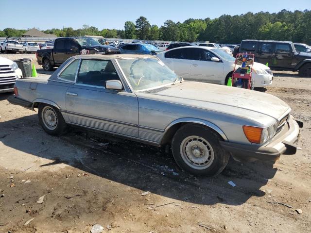 WDBBA45A1BB005888 - 1981 MERCEDES-BENZ SL-CLASS SL SILVER photo 4