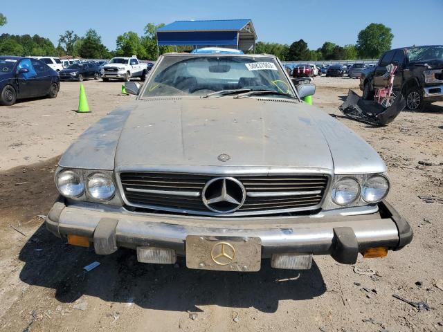 WDBBA45A1BB005888 - 1981 MERCEDES-BENZ SL-CLASS SL SILVER photo 5