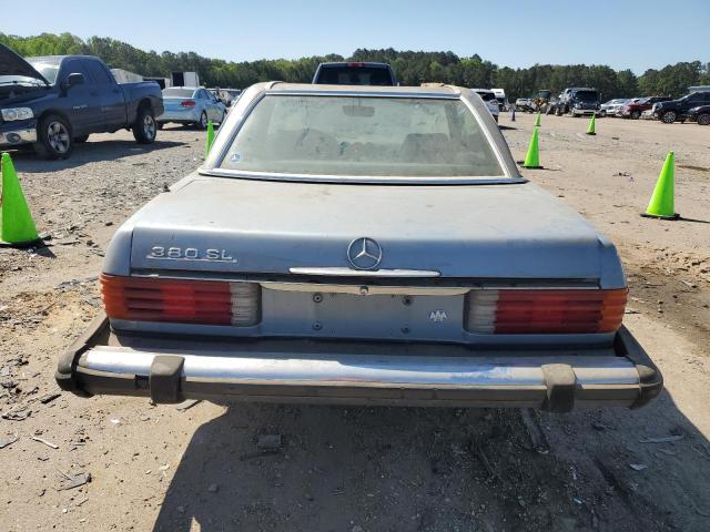 WDBBA45A1BB005888 - 1981 MERCEDES-BENZ SL-CLASS SL SILVER photo 6