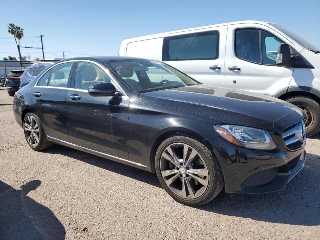 55SWF4JBXGU129924 - 2016 MERCEDES-BENZ C 300 BLACK photo 4