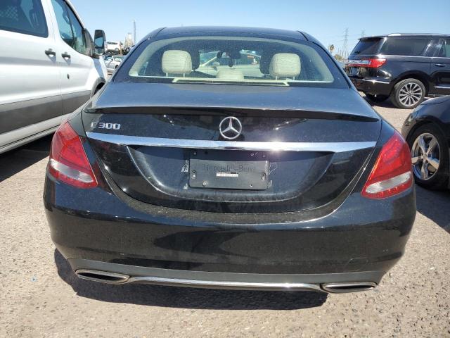 55SWF4JBXGU129924 - 2016 MERCEDES-BENZ C 300 BLACK photo 6