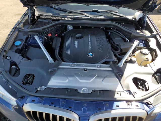 5UXTS3C53KLR73602 - 2019 BMW X3 XDRIVEM40I ლურჯი ფოტო 12