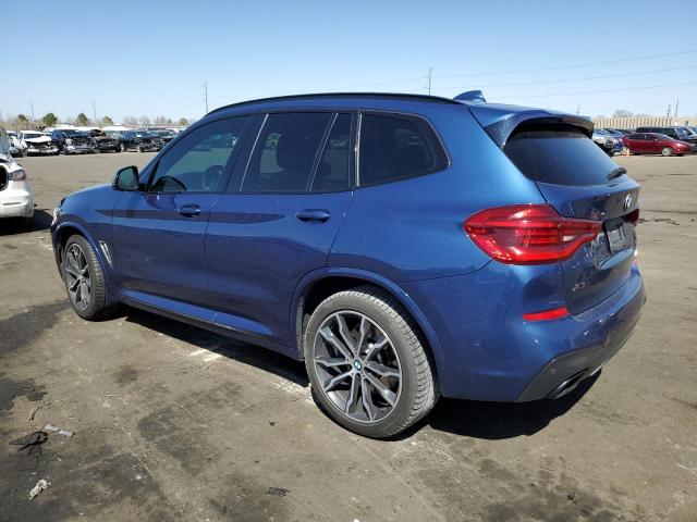 5UXTS3C53KLR73602 - 2019 BMW X3 XDRIVEM40I ლურჯი ფოტო 2