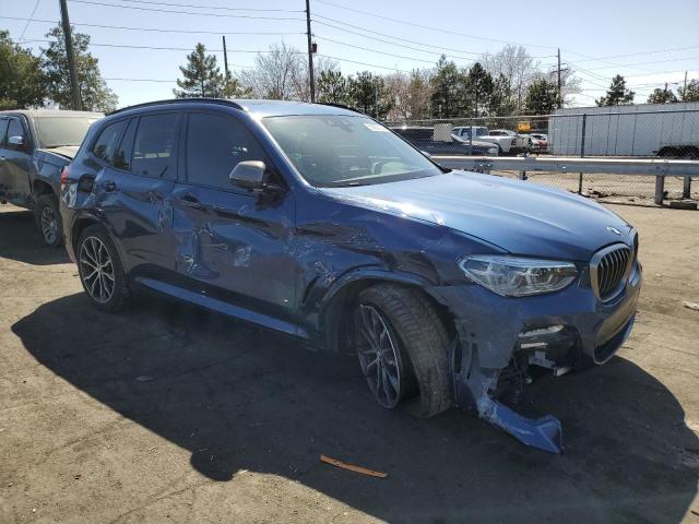5UXTS3C53KLR73602 - 2019 BMW X3 XDRIVEM40I ლურჯი ფოტო 4
