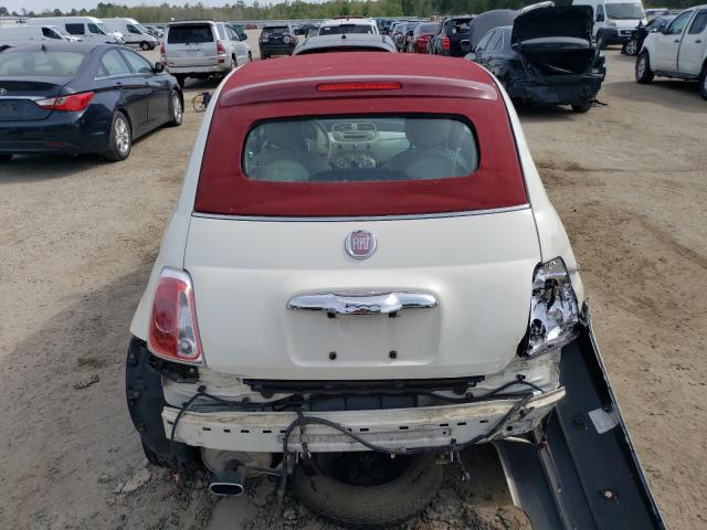 3C3CFFDR3CT186801 - 2012 FIAT 500 POP WHITE photo 6