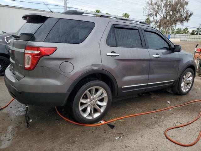 1FM5K8D89DGA57384 - 2013 FORD EXPLORER XLT GRAY photo 3