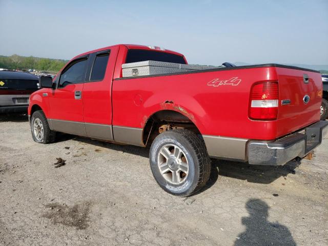 1FTPX14V76FB55947 - 2006 FORD F150 RED photo 2