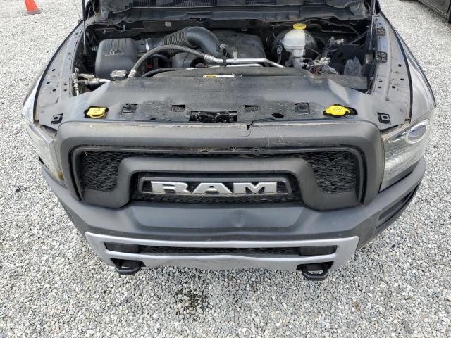 1C6RR7YT9HS633818 - 2017 RAM 1500 REBEL ნაცრისფერი ფოტო 11