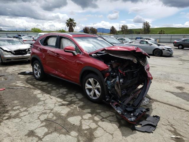 JTJBARBZ8H2144169 - 2017 LEXUS NX 200T BASE RED photo 4