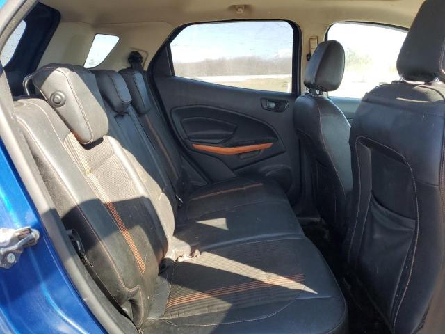 MAJ6P1CLXJC169496 - 2018 FORD ECOSPORT SES BLUE photo 11