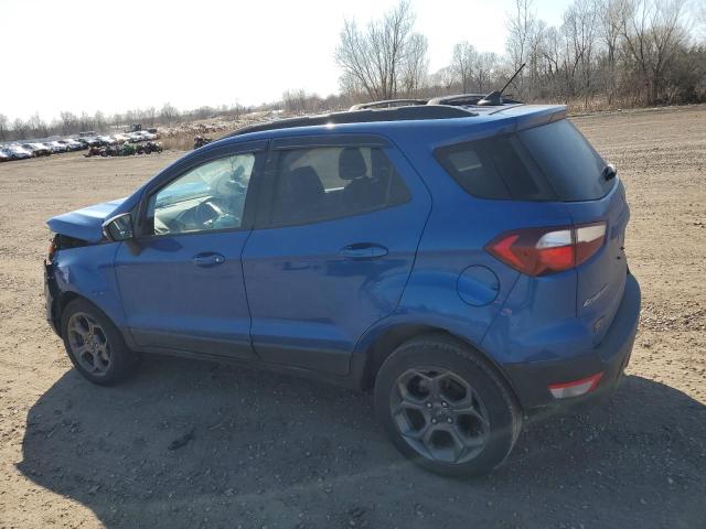 MAJ6P1CLXJC169496 - 2018 FORD ECOSPORT SES BLUE photo 2