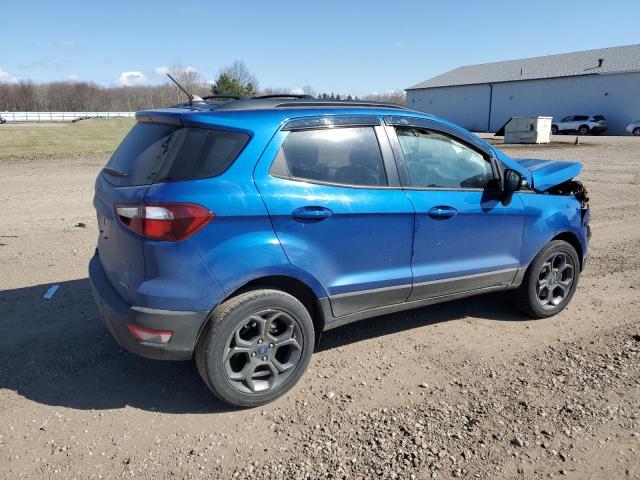 MAJ6P1CLXJC169496 - 2018 FORD ECOSPORT SES BLUE photo 3