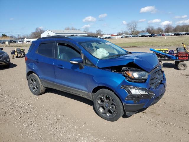MAJ6P1CLXJC169496 - 2018 FORD ECOSPORT SES BLUE photo 4