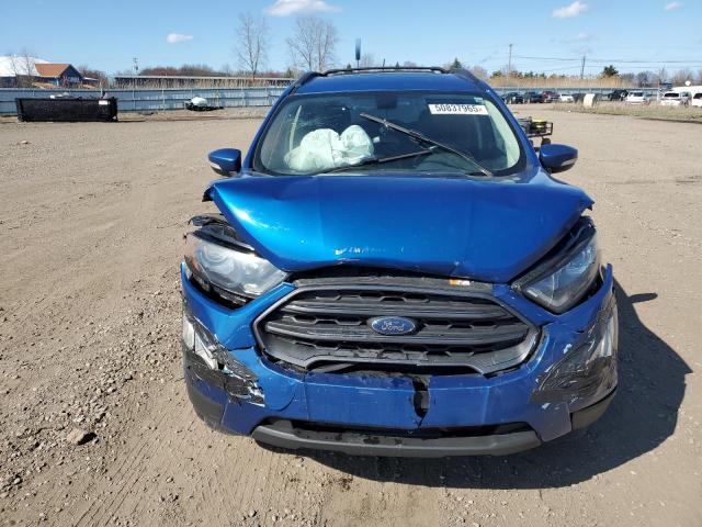 MAJ6P1CLXJC169496 - 2018 FORD ECOSPORT SES BLUE photo 5