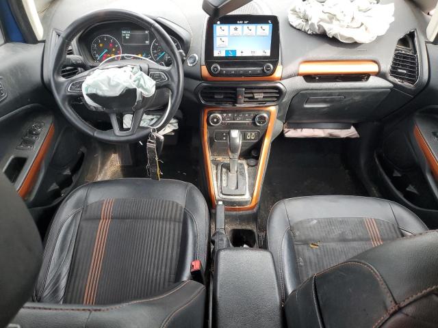 MAJ6P1CLXJC169496 - 2018 FORD ECOSPORT SES BLUE photo 8