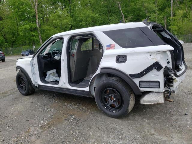 1FM5K8AB4LGA72115 - 2020 FORD EXPLORER POLICE INTERCEPTOR WHITE photo 2