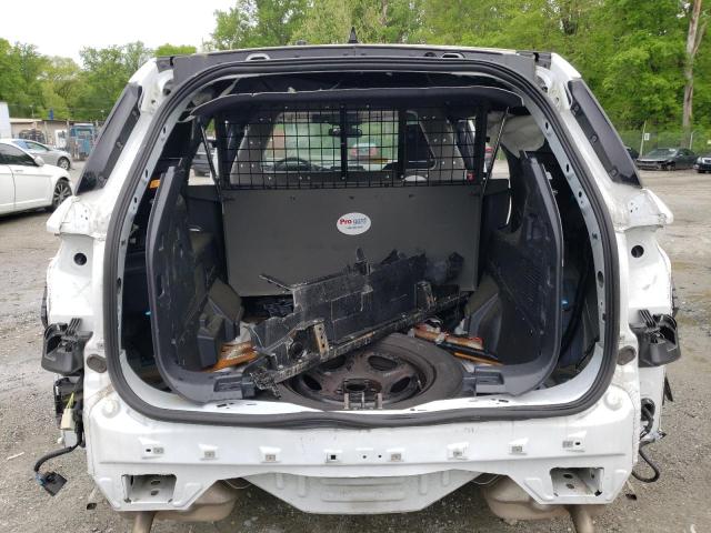 1FM5K8AB4LGA72115 - 2020 FORD EXPLORER POLICE INTERCEPTOR WHITE photo 6