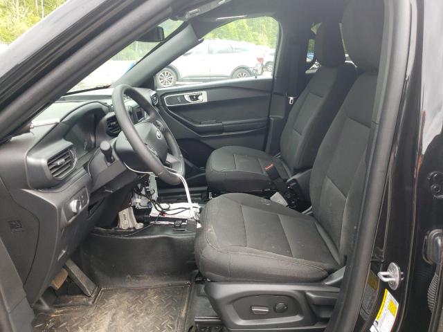 1FM5K8AB7NGB58909 - 2022 FORD EXPLORER POLICE INTERCEPTOR BLACK photo 7