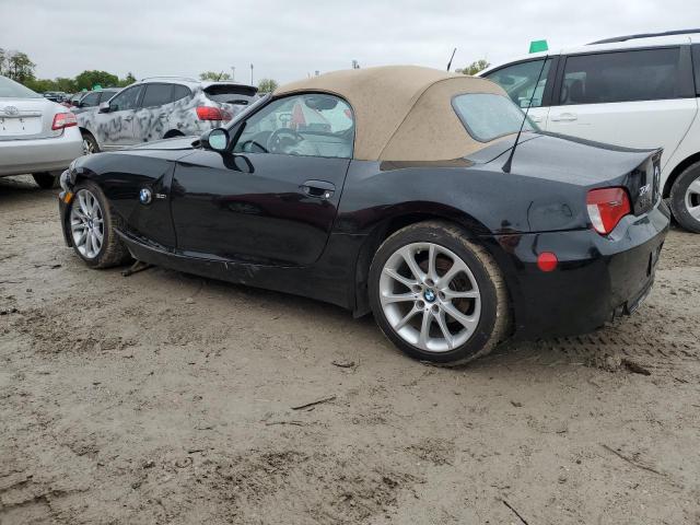 4USBU33507LW72083 - 2007 BMW Z4 3.0 BLACK photo 2