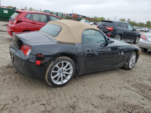 4USBU33507LW72083 - 2007 BMW Z4 3.0 BLACK photo 3