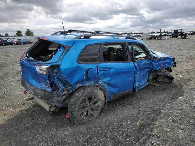 1C4PJMBXXJD509312 - 2018 JEEP CHEROKEE TRAILHAWK BLUE photo 3