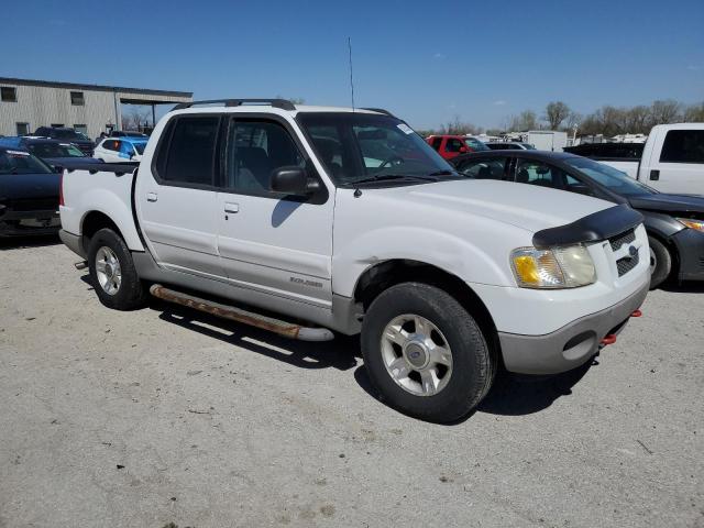 1FMZU67E01UC04688 - 2001 FORD EXPLORER S WHITE photo 4