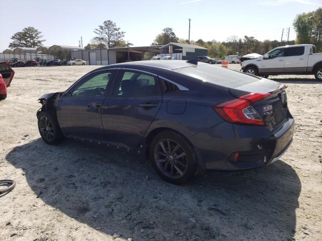 19XFC1F77LE014422 - 2020 HONDA CIVIC EXL BLUE photo 2