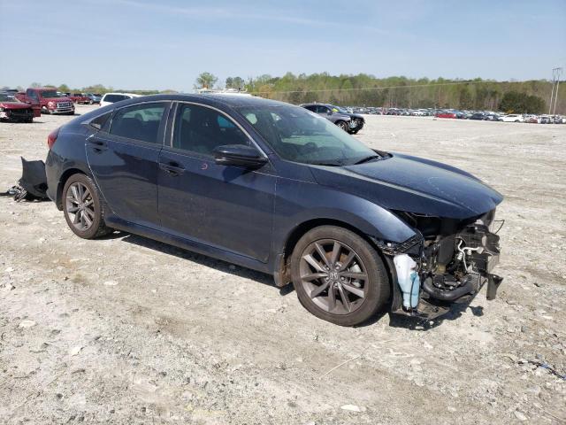 19XFC1F77LE014422 - 2020 HONDA CIVIC EXL BLUE photo 4