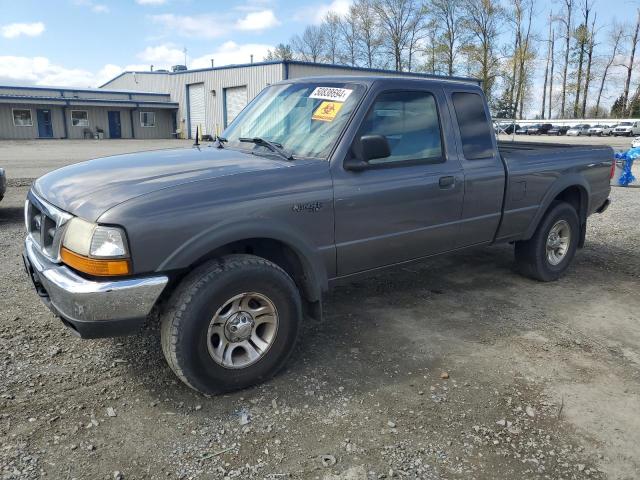 1FTZR15X7YPA93367 - 2000 FORD RANGER SUPER CAB GRAY photo 1