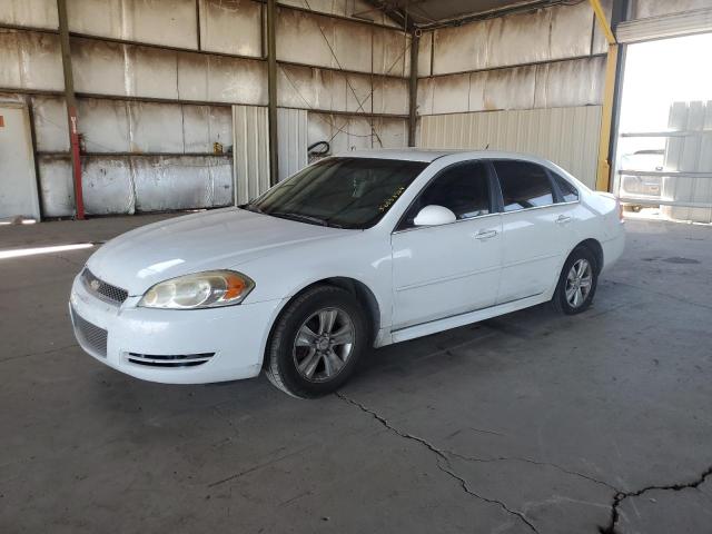 2G1WF5E37D1221896 - 2013 CHEVROLET IMPALA LS WHITE photo 1