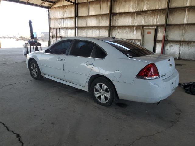 2G1WF5E37D1221896 - 2013 CHEVROLET IMPALA LS WHITE photo 2