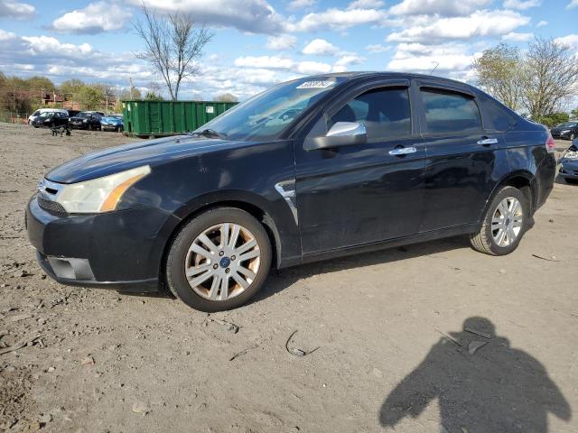 1FAHP35N88W162087 - 2008 FORD FOCUS SE BLACK photo 1