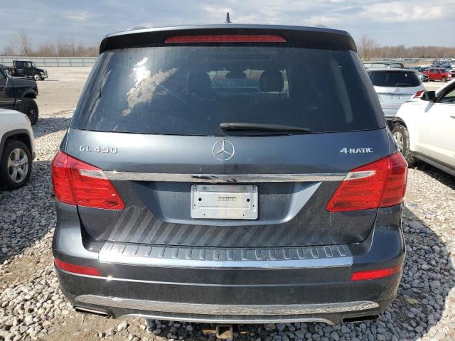 4JGDF7CEXDA252219 - 2013 MERCEDES-BENZ GL 450 4MATIC GRAY photo 6