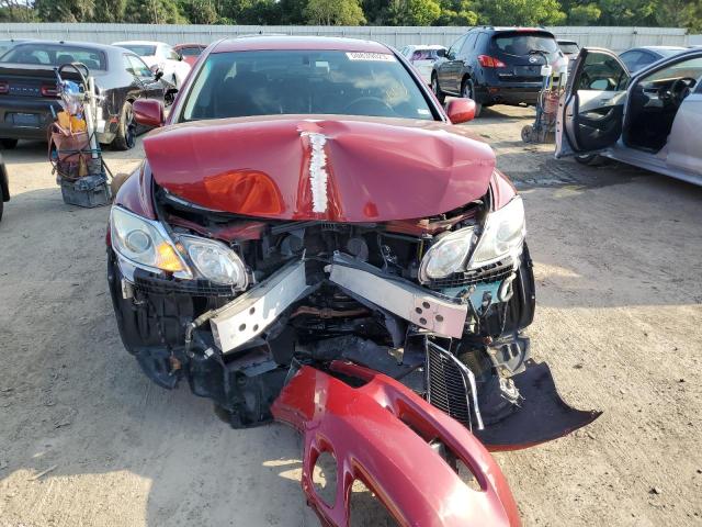 JTHBH96S865028928 - 2006 LEXUS GS 300 RED photo 5