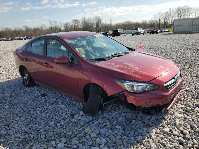 4S3GKAV61P3604757 - 2023 SUBARU IMPREZA PREMIUM BURGUNDY photo 4