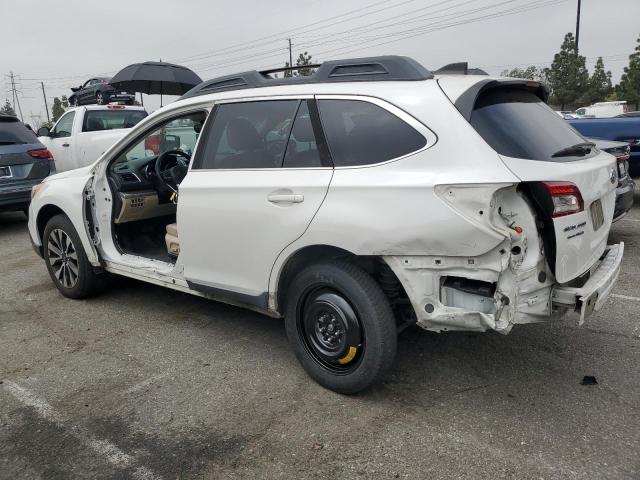 4S4BSANC9H3351586 - 2017 SUBARU OUTBACK 2.5I LIMITED WHITE photo 2