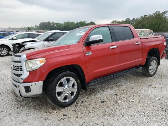 5TFGY5F17EX148827 - 2014 TOYOTA TUNDRA CREWMAX PLATINUM 红色 照片 1