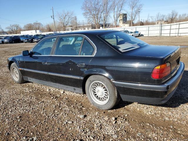 WBAGJ8328WDM10776 - 1998 BMW 740 IL BLACK photo 2