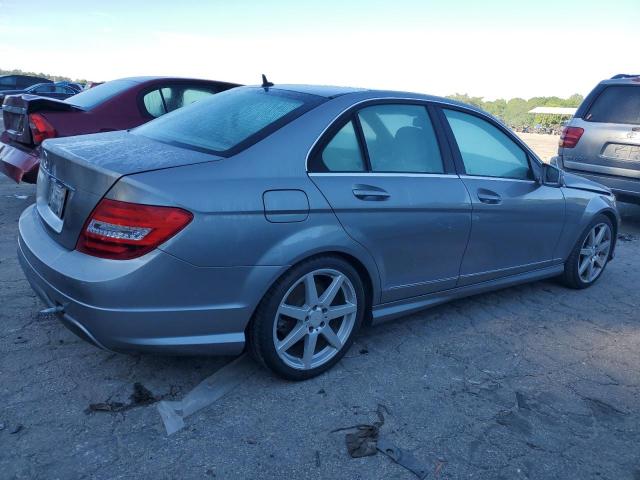 WDDGF4HB9EG242185 - 2014 MERCEDES-BENZ C250 250 SILVER photo 3