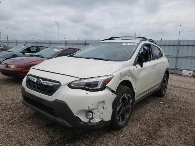 JF2GTHMC0N8210455 - 2022 SUBARU CROSSTREK LIMITED WHITE photo 2