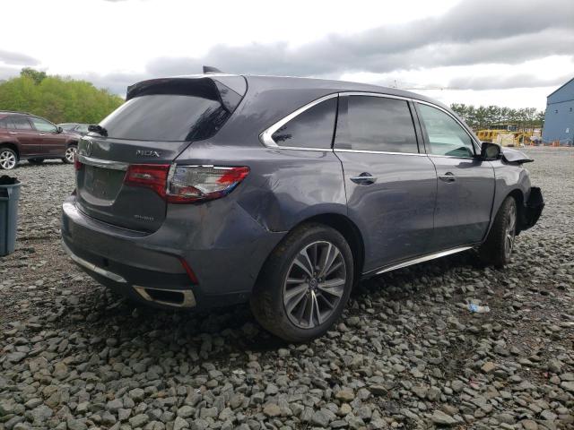 5J8YD4H51JL024114 - 2018 ACURA MDX TECHNOLOGY CHARCOAL photo 3