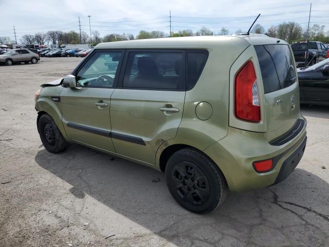 KNDJT2A59D7574935 - 2013 KIA SOUL GREEN photo 2