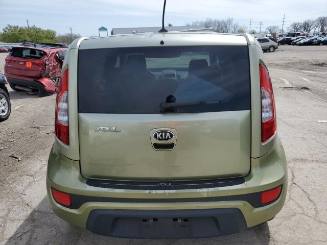 KNDJT2A59D7574935 - 2013 KIA SOUL GREEN photo 6