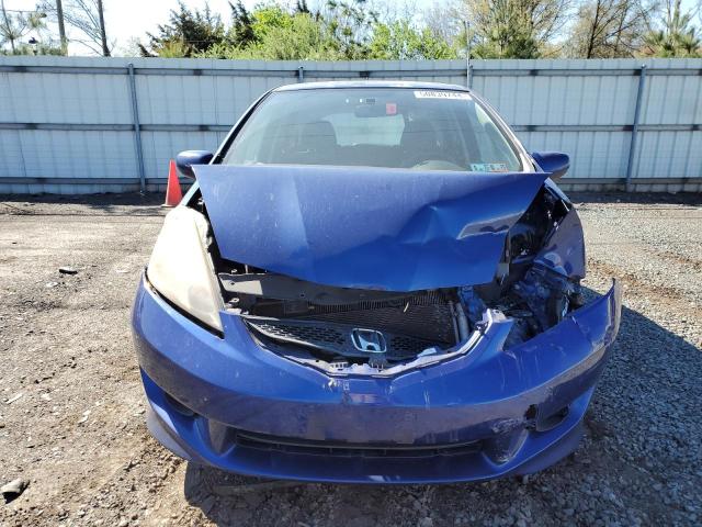 JHMGE8H40AS028231 - 2010 HONDA FIT SPORT BLUE photo 5