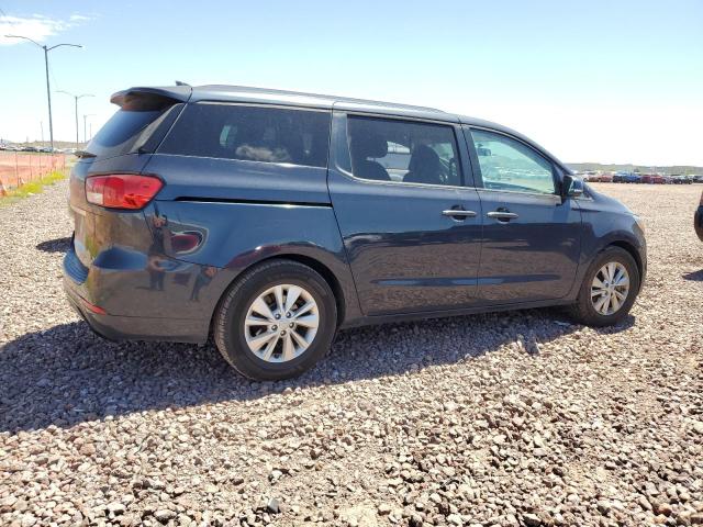 KNDMB5C17H6268503 - 2017 KIA SEDONA LX BLUE photo 3